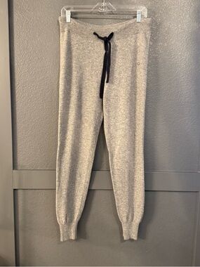 CHINTI + PARKER • cashmere track joggers - medium gray navy